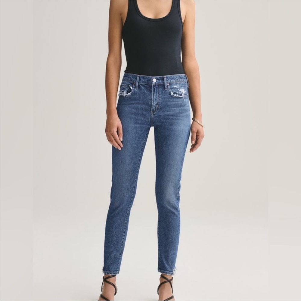 Agolde Toni Slim Straight Jeans